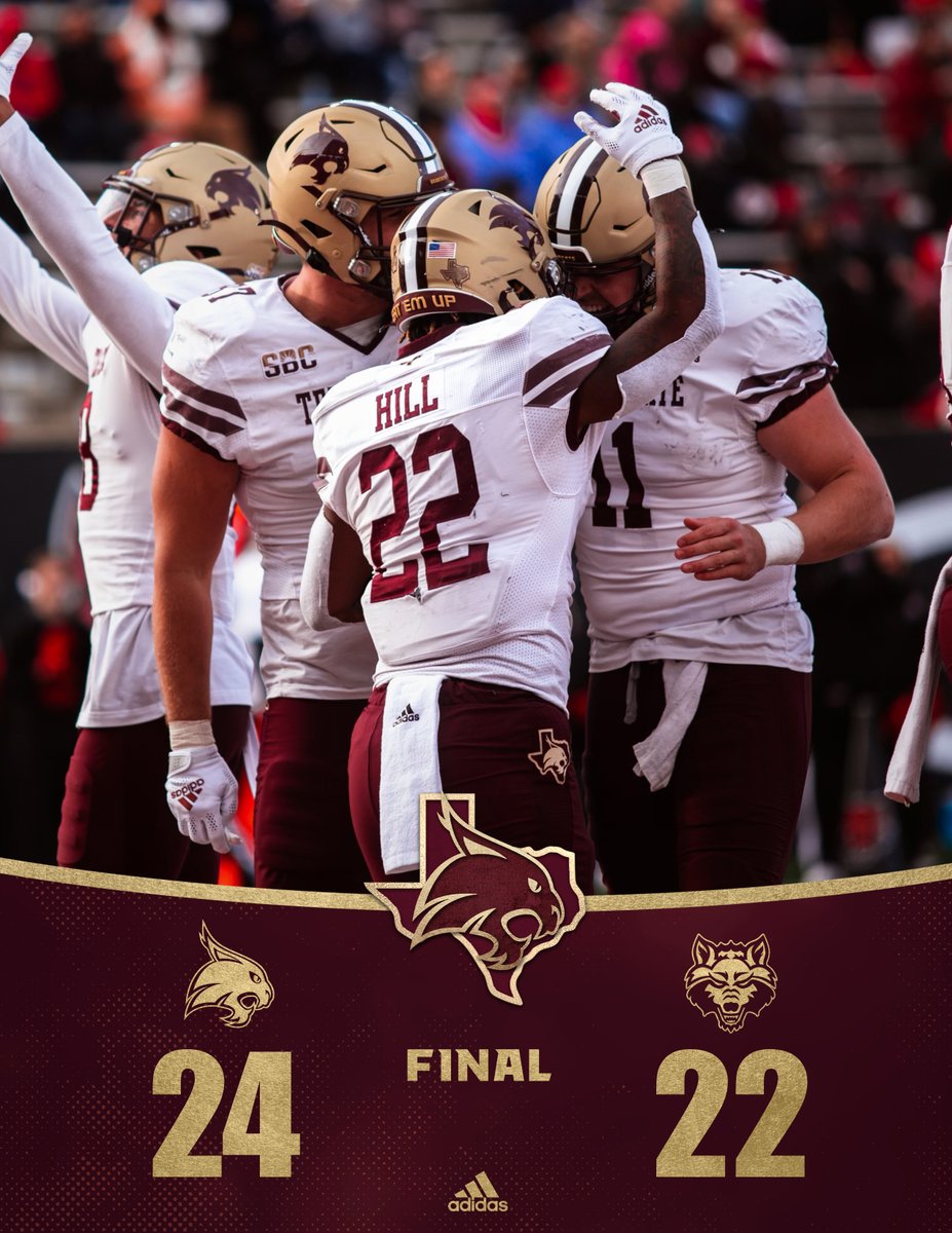 Texas State Football tweet media