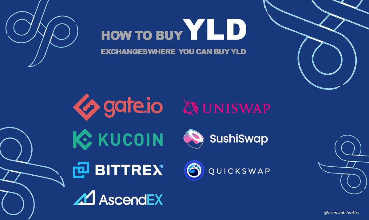 frenshib's tweet photo. @cz_binance Hey @cz_binance 👋 what about $YLD from #YieldApp  ?? Already available on @gate_io @kucoincom @BittrexExchange @AscendEX_Global on available on paris who made the right choice 😉 That's left is you... https://t.co/B8pxxLorfC