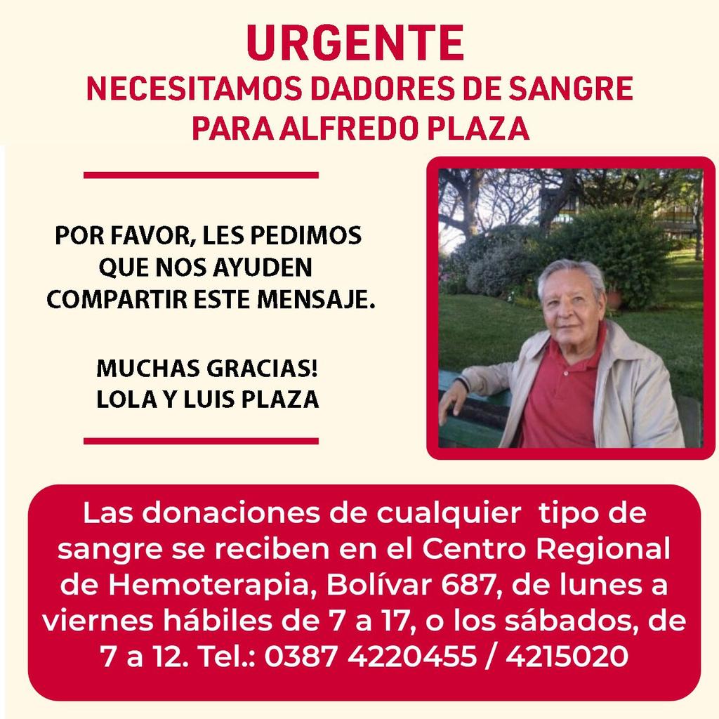 #DonarSangreSalvaVidas #Solidaridad #Salta