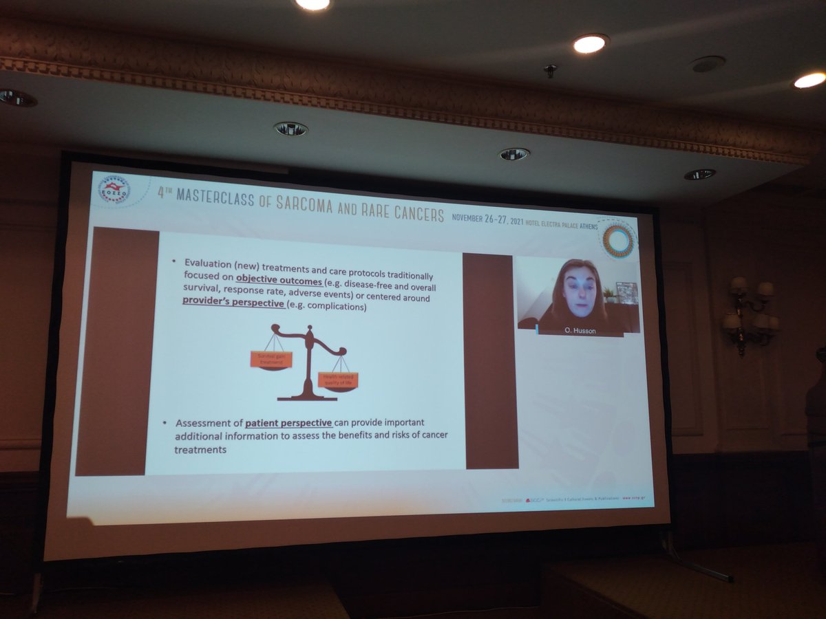 GreekSarc's tweet photo. Equity and equality in sarcoma care #4thMasterclass #sarcomas @iboukovinas @AKyriazoglou Husson https://t.co/YgVDawZzf2