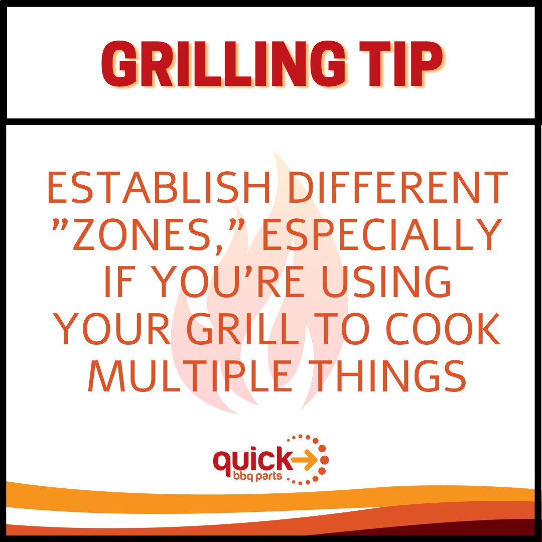 BbqQuick's tweet photo. Grilling Tip of the week:-

Establish different "Zones," Especially if you are using the grill for cooking multiple things.

#grillingseason #grillingtips #grillingout #grillingoutside #quickbbq #quickbbqparts #barbecuetips https://t.co/CPtpeKEgZA