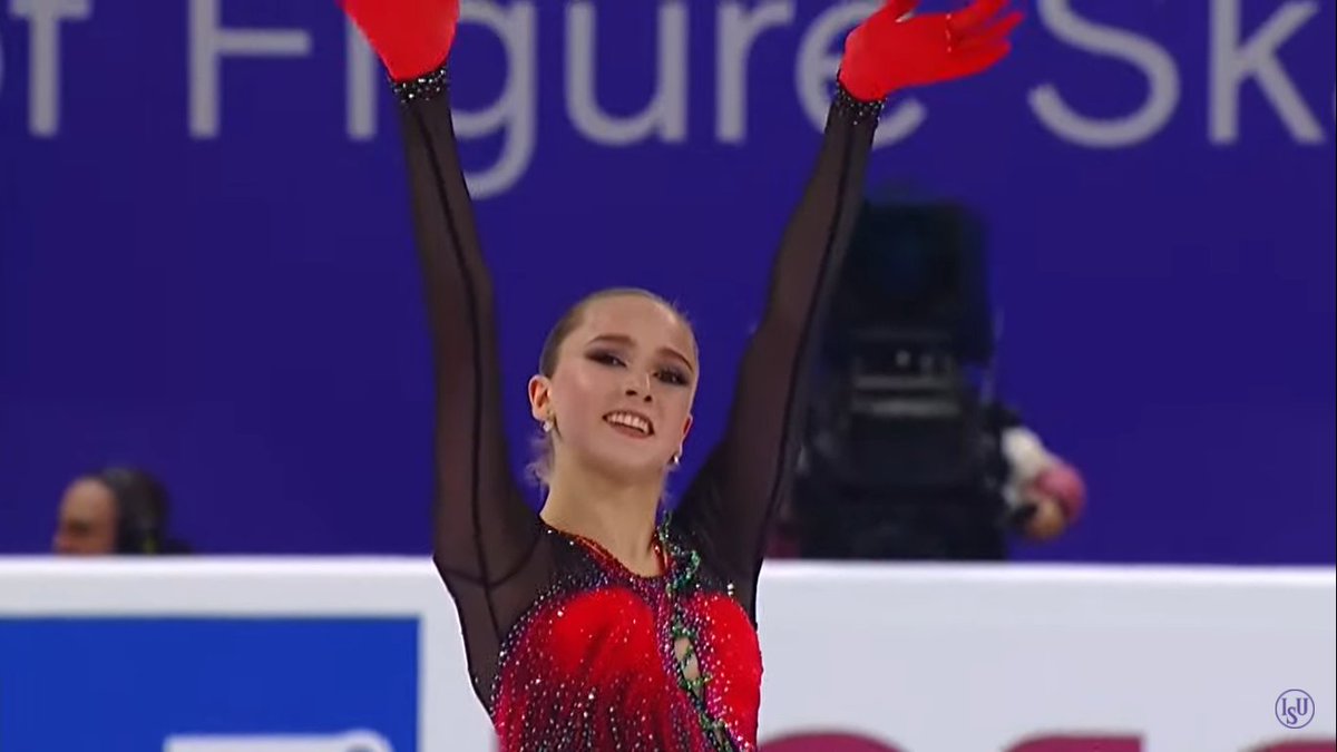 Kamila VALIEVA 😍😍😍 185.29/272.71🥇#RostelecomCup2021 #GPFigure❤️⛸️