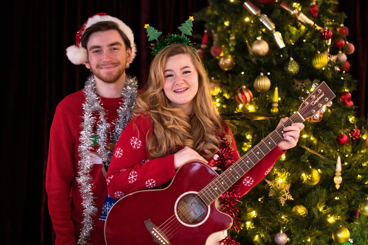Macrobert's tweet photo. Say hello to two of the stars who will be entertaining you in All I Want For Christmas - Bethany Tennick &amp; Samuel Stewart! 🎉

With bags of talent between the two of them, we're so excited to welcome them both to Macrobert 🤩

https://t.co/JNC2i6xqMf

📸 Tommy Ga-Ken Wan https://t.co/8QdmhkRAiR