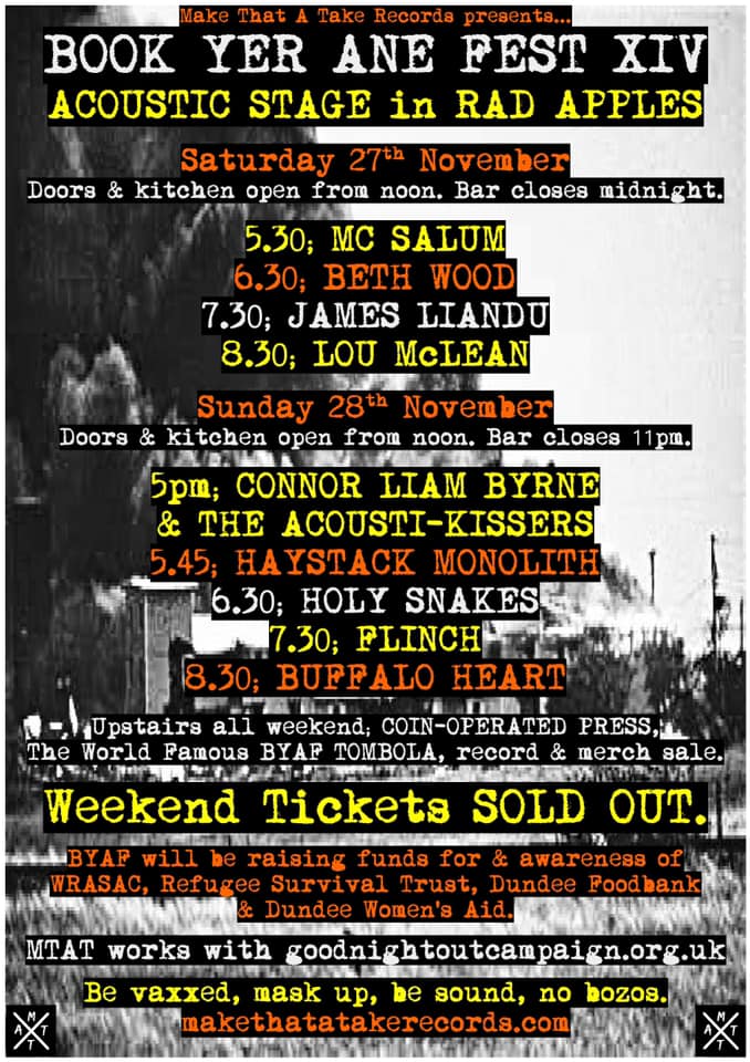 echomach's tweet photo. Absolutely buzzing to be playing #BYAF tomorrow!
Loads of great acts on across the weekend.
We are on around 7pm.
It's already sold out. But maybe check in the morning in case there are any returns or cancellations.
Yaaaaaas! @makethatatake https://t.co/GSZn3V75XG