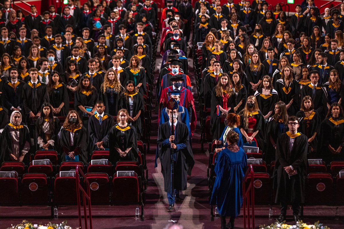 LloydTJames's tweet photo. Last month's Graduation ceremonies - so pleased to have had the chance to speak and to celebrate with ~2,400 #OurImperial Undergraduate degree recipients https://t.co/esnFEmUD5m