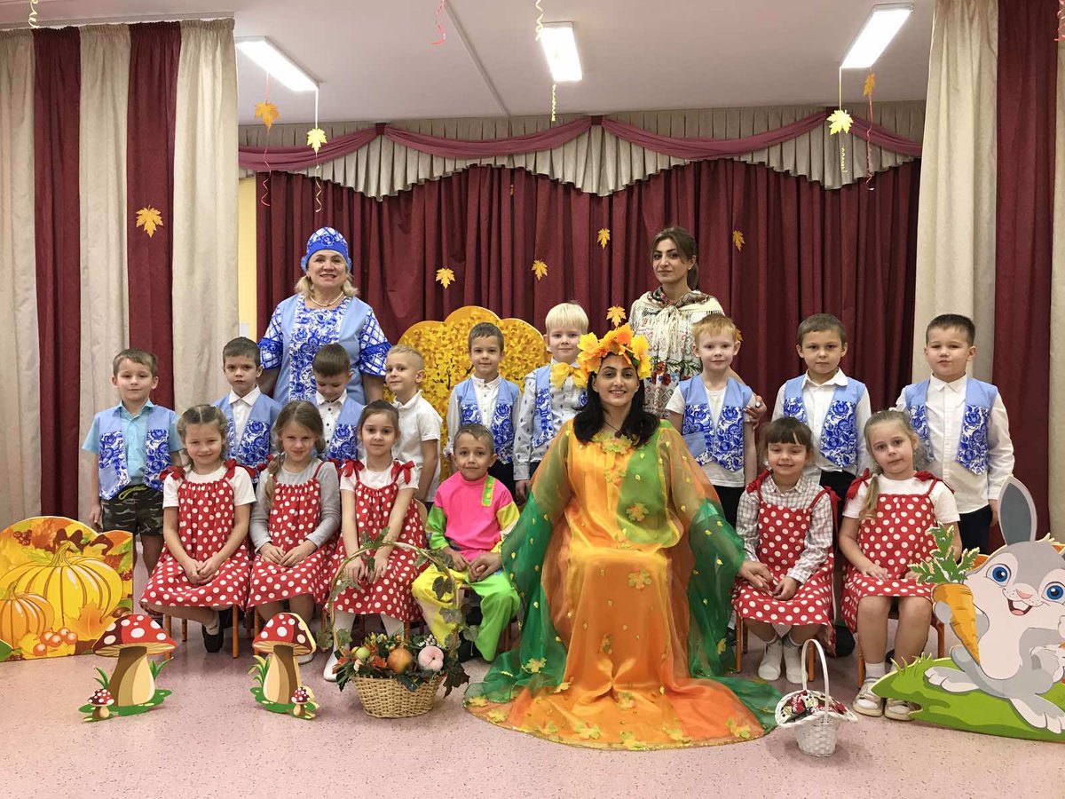 В ДОУ завершились праздники посвященные красавице Осени!