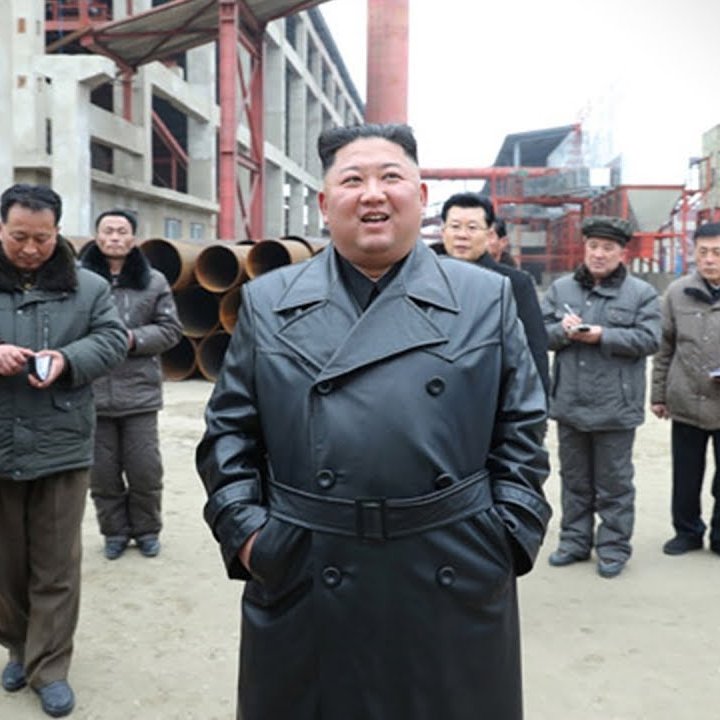 Kim Jong Un yesterday banned leather coats to stop citizens from copying his look. Power of power.