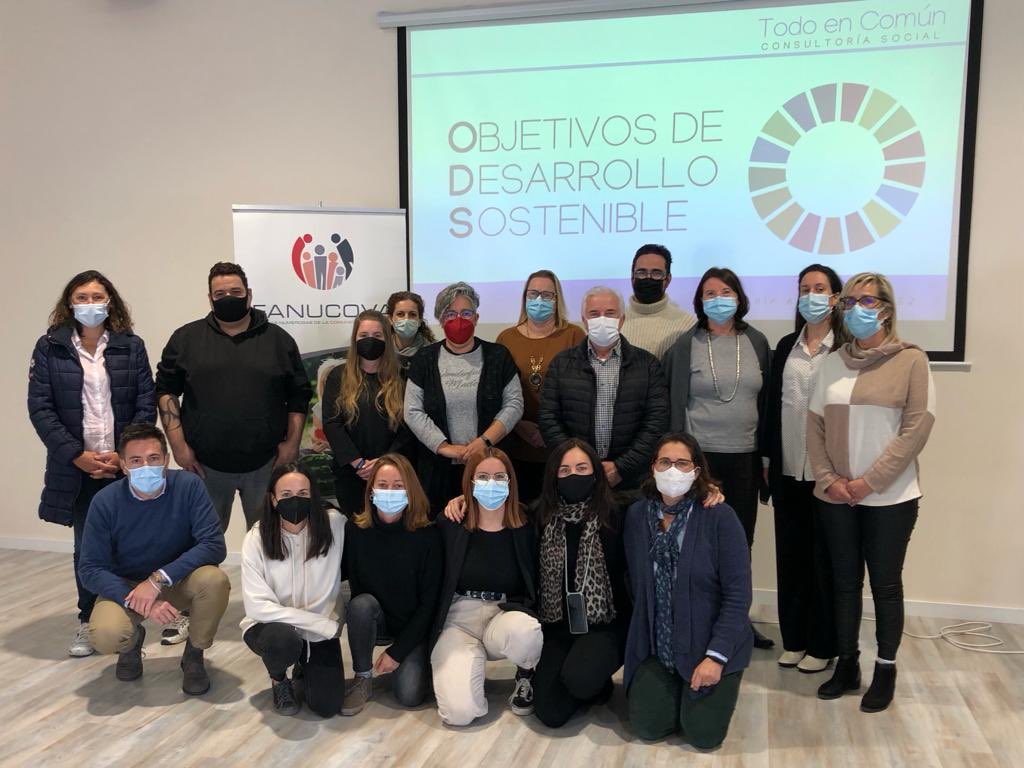 FANUCOVA's tweet photo. Porque no queremos dejar a nadie atrás hoy hemos trabajado junto a nuestras asociaciones para dar visibilidad y fomentar el alcance de los #ODS https://t.co/1jAhLUVVoT