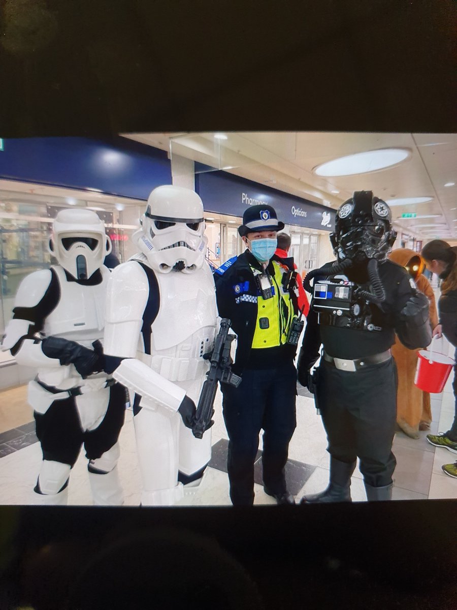 WolvesCityWMP's tweet photo. left to right; PCSO's Wagstaff, Till, Dimmock and Hickinbottom modelling new PSCO uniforms for 2022. #geekcon #enjoywolves https://t.co/WvSwxs9a9A