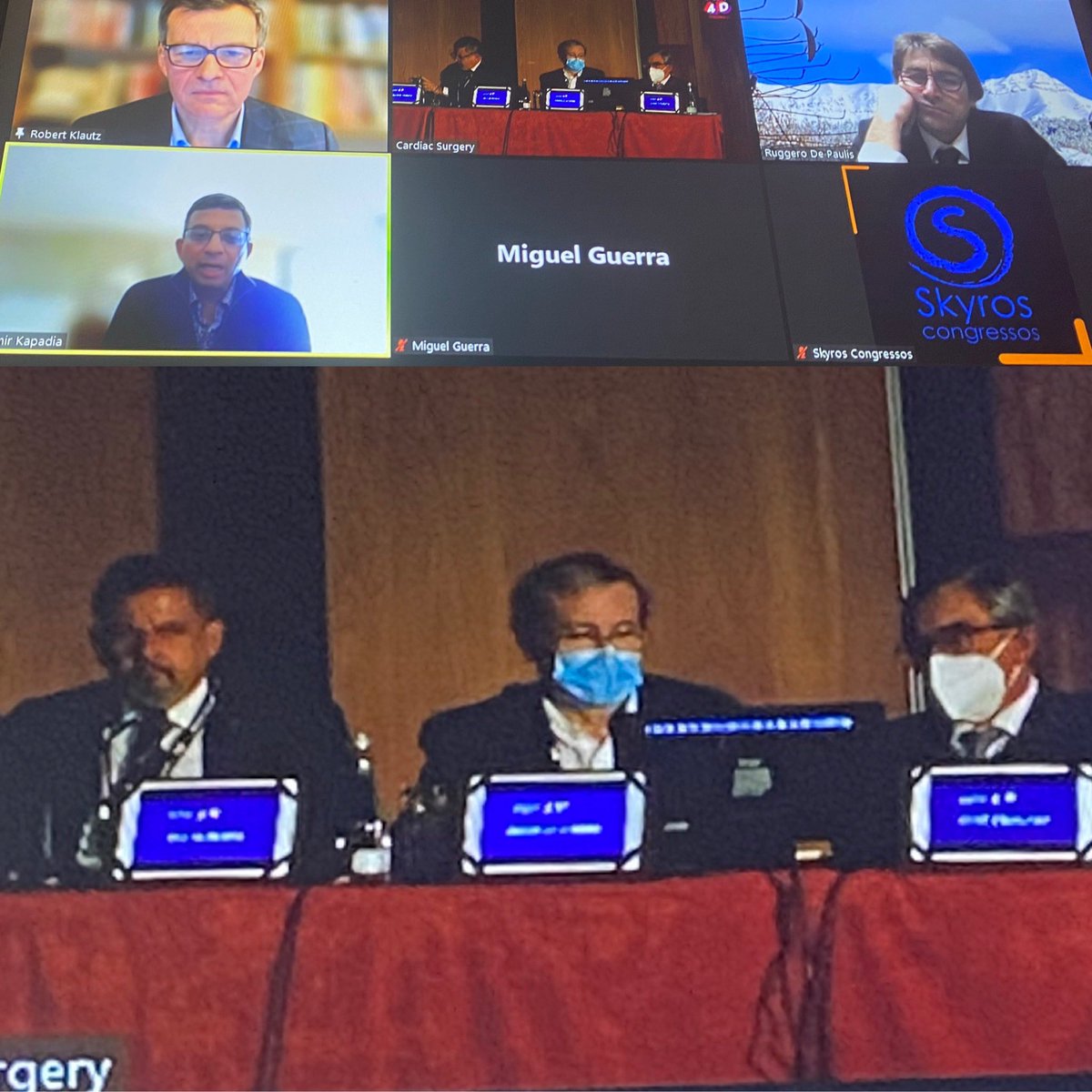 <a href="/Session/">タイラ～</a> on how to chew a Big MAC. <a href="/RuggeroPaulis/">Ruggero De Paulis</a> <a href="/tavrkapadia/">Samir Kapadia</a> The terror of the surgeons. Honor to be invited to be a discussant on this session. Thank you <a href="/Migas2001/">Miguel Sousa Uva</a> and the @spcctv_oficial in the name of Prof.  Gonçalo Cabral.  <a href="/pomyers/">Patrick Myers</a> <a href="/rafasadaba/">Rafa Sádaba</a> <a href="/rjcerq/">Rui J. Cerqueira</a> <a href="/marcio_made/">Márcio Madeira</a>