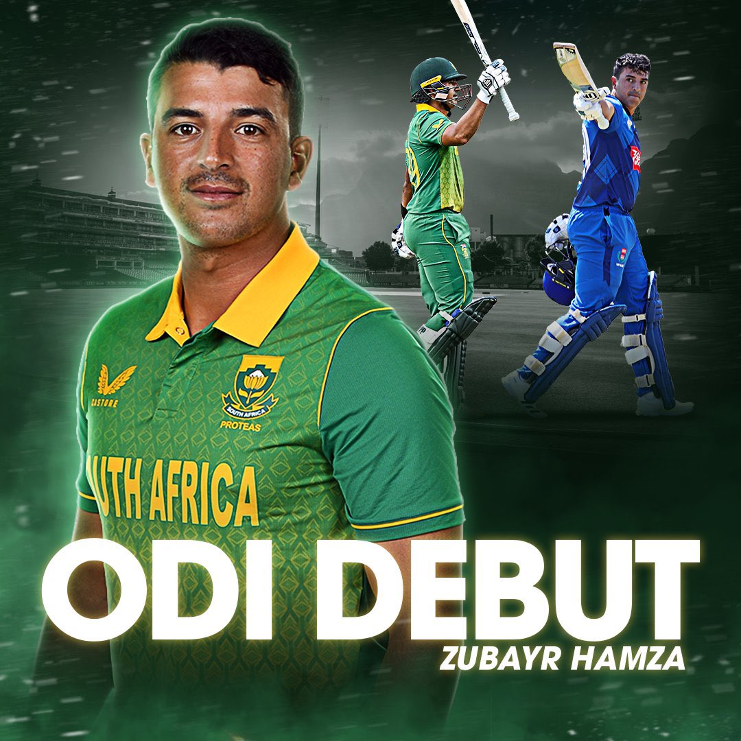 A day to remember 🇿🇦 #ODI #Debut