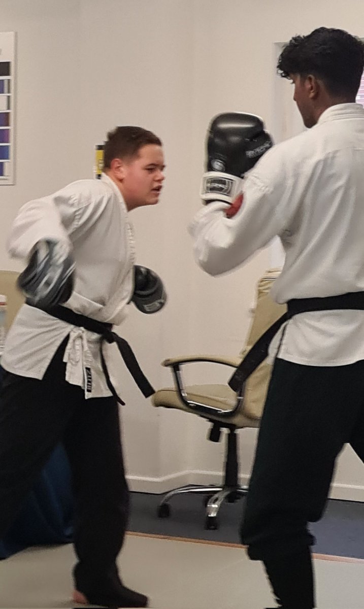 SBaxter77's tweet photo. Well another proud dad moment I won't be forgetting ever! My wingman @BaxterRaife just smashed his #1stDan #Blackbelt test! His effort, perseverance,focus,concentration & shear hard work got him here & I could not be prouder right now. As always huge thanks go to all at @eackd https://t.co/Gtt4a0h77P