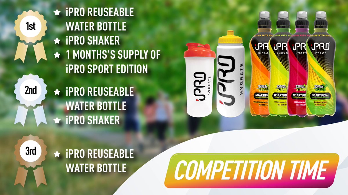 UKRunChat's tweet image. RT this and follow @iPROHydrate to be in the Sunday 28th November 9pm draw to win a Gold, Silver or Bronze bundle. We will have 3 winners, 1 Gold, 1 Silver and 1 Bronze. Good luck! #ukrunchat