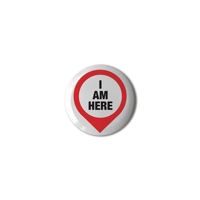 stereohype's tweet photo. I Am Here! One of our latest additions from B.I.O. (By Invitation Only) Button Badge Series 21.❤️ @stereohype #button #badge of the day 1625/1713 by @benjie_herskowitz 🎈🐿 https://t.co/K1dQDIfjtE  #STBBOTD 
—
Get a free badge of choice with your next order using checkout cod… https://t.co/yKXrYdZjuC