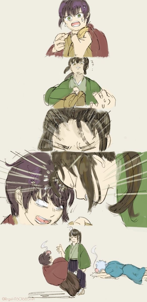 喧嘩のtwitterイラスト検索結果