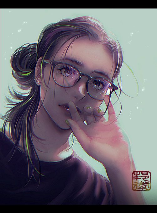 自分の写真に加筆して好きな感じの美女絵を作り上げてみた🌸 