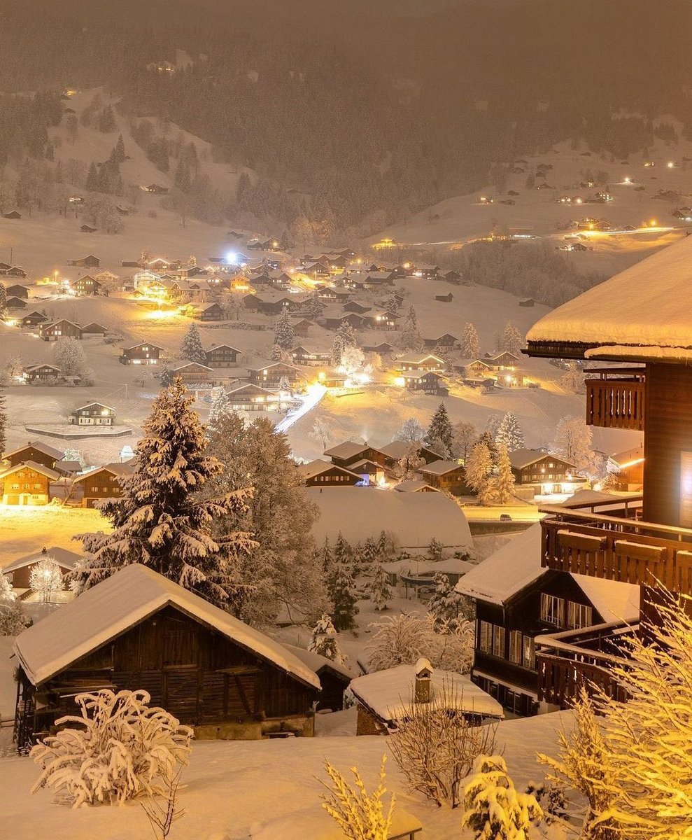 jadoreitgirl's tweet image. winter in Switzerland is so magical ❄️