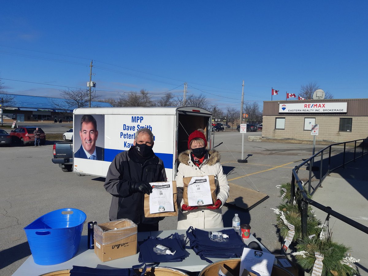 Thanks to everyone who generously donated to the <a href="/Kaw_FoodShare/">Kawartha Food Share</a> food drive at John's Your Independent Grocer in #Bridgenorth for the local foodbank. Glad to participate with @SelwynDM. Thanks to <a href="/DaveSmithPtbo/">Dave Smith</a> and his team for organizing <a href="/SelwynTownship/">SelwynTownship</a> @PtboCounty