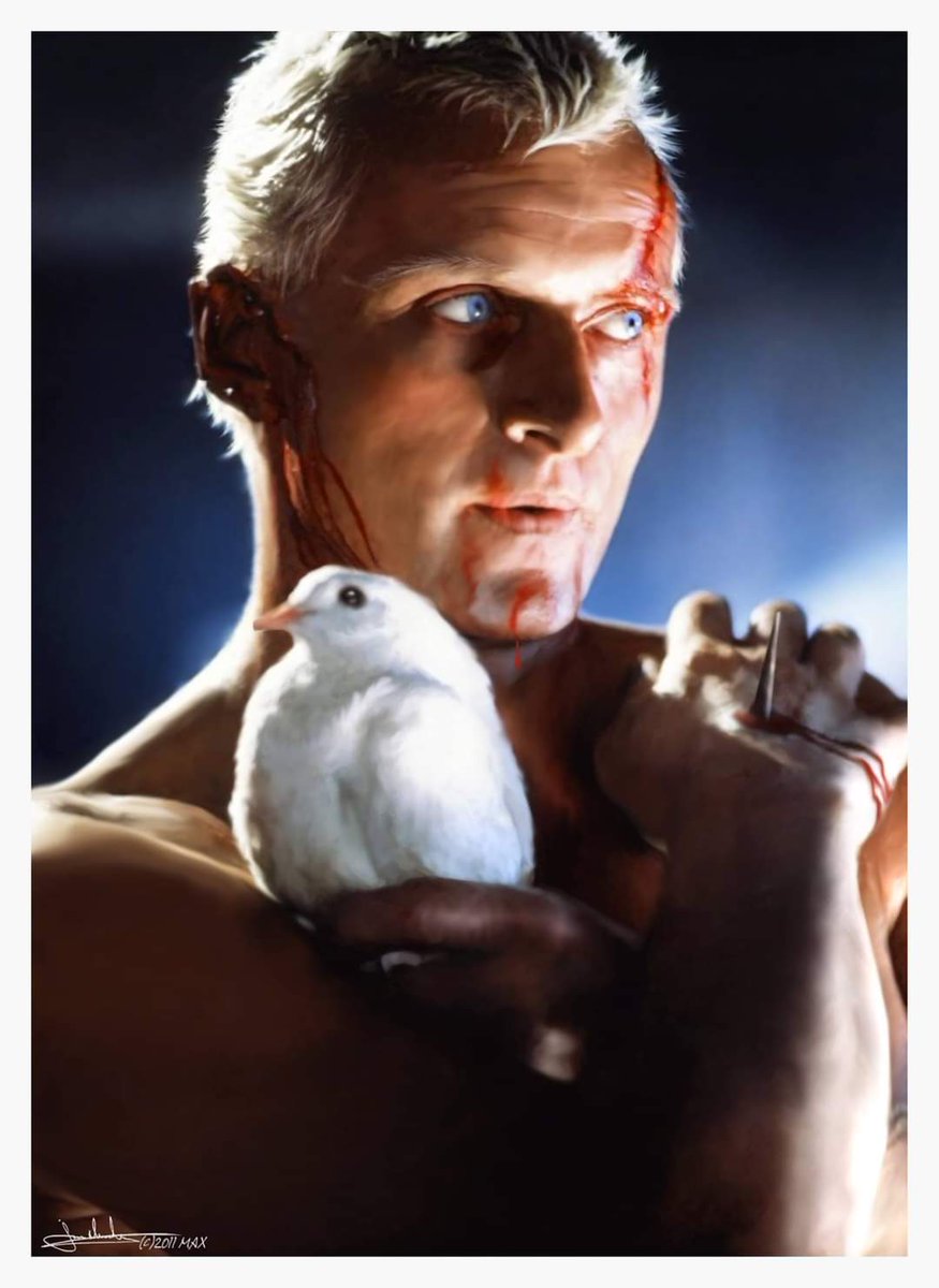 exhumedzine's tweet photo. "Es toda una experiencia vivir con miedo, ¿verdad? Eso es lo que significa ser esclavo". - Blade Runner (1982) https://t.co/NDs60WpcEr