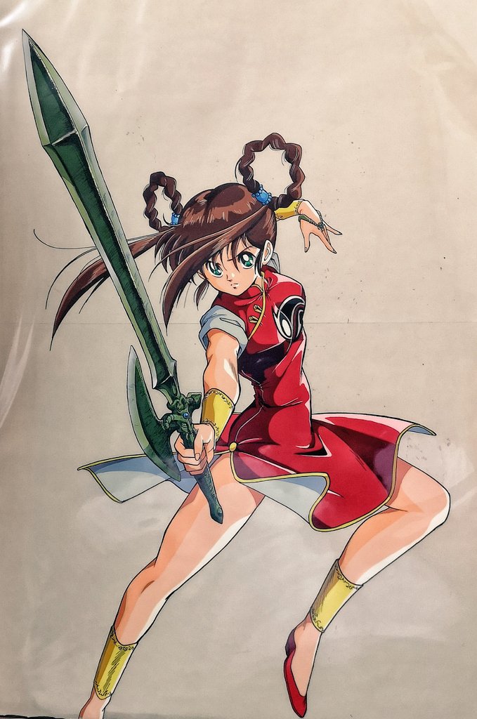 文化的には、こういう大判のセル画の方が【二度と作る事が出来ない