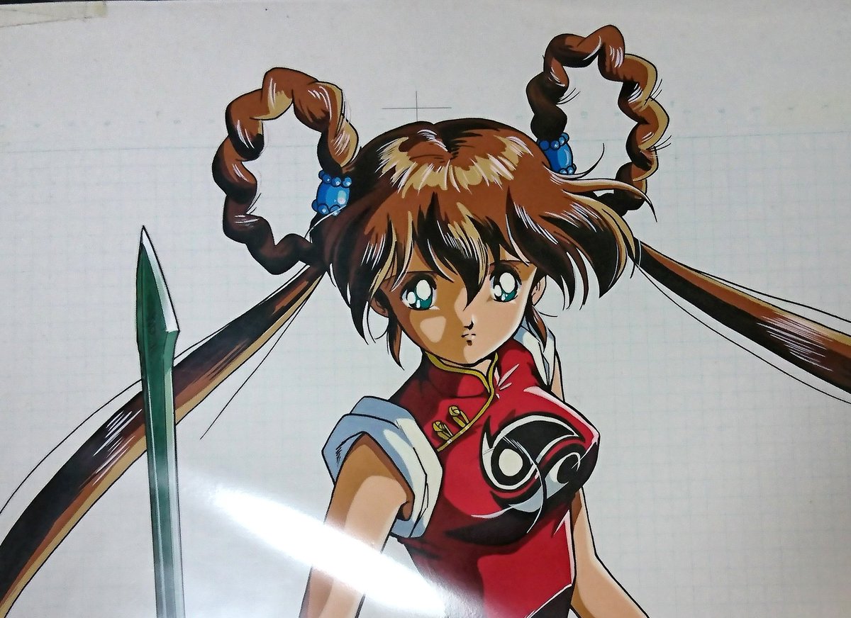 文化的には、こういう大判のセル画の方が【二度と作る事が出来ない