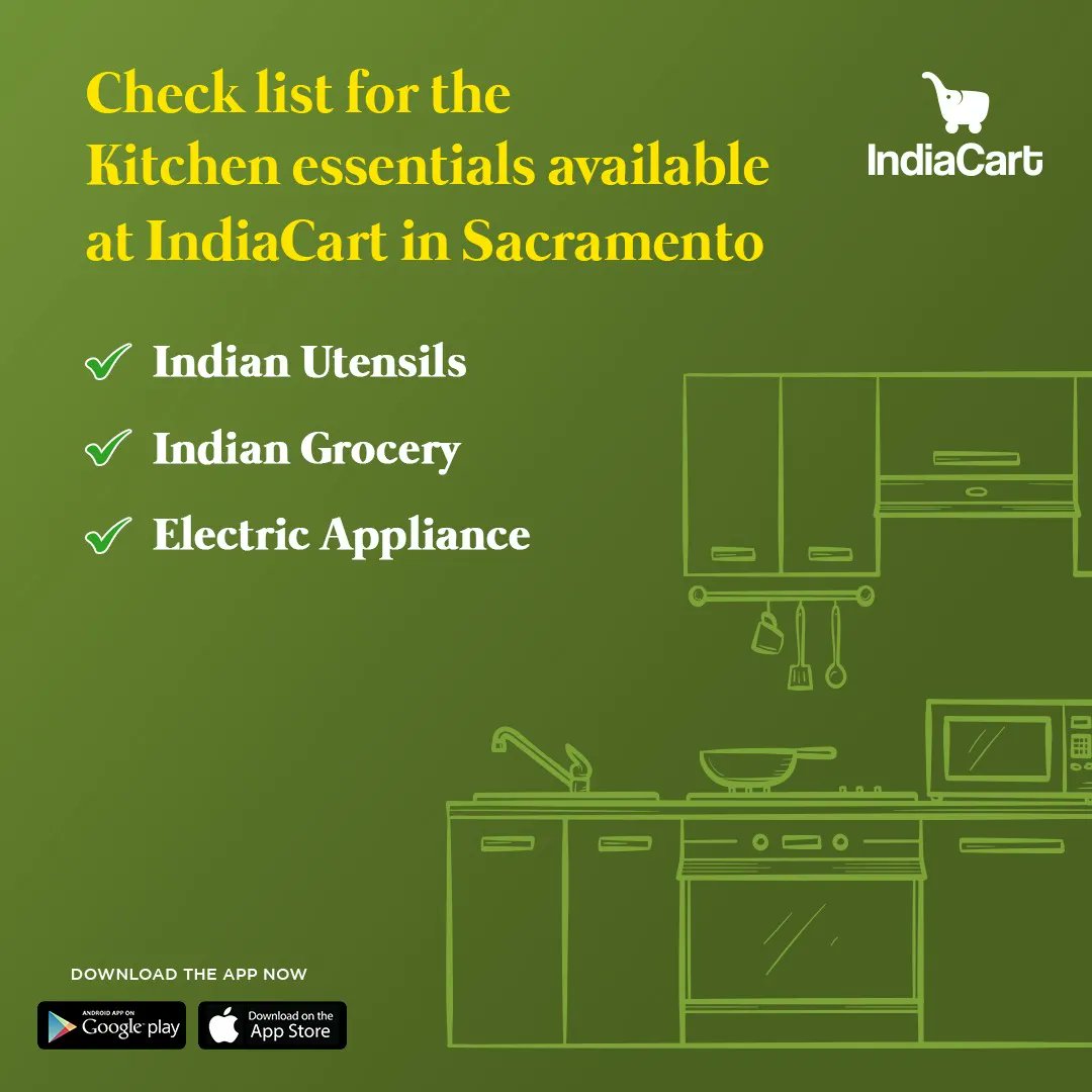 Kitchen essentials from India to Sacramento, You name it we deliver it!
Order now from @IndiaCart - Easy Online Shopping 🛍 
Link in bio
#indiangroceryinSacramento #Sacramentoindians #indianfoodinSacramento #indiangroceryinusa  #indiacartapp #desishop #desifood