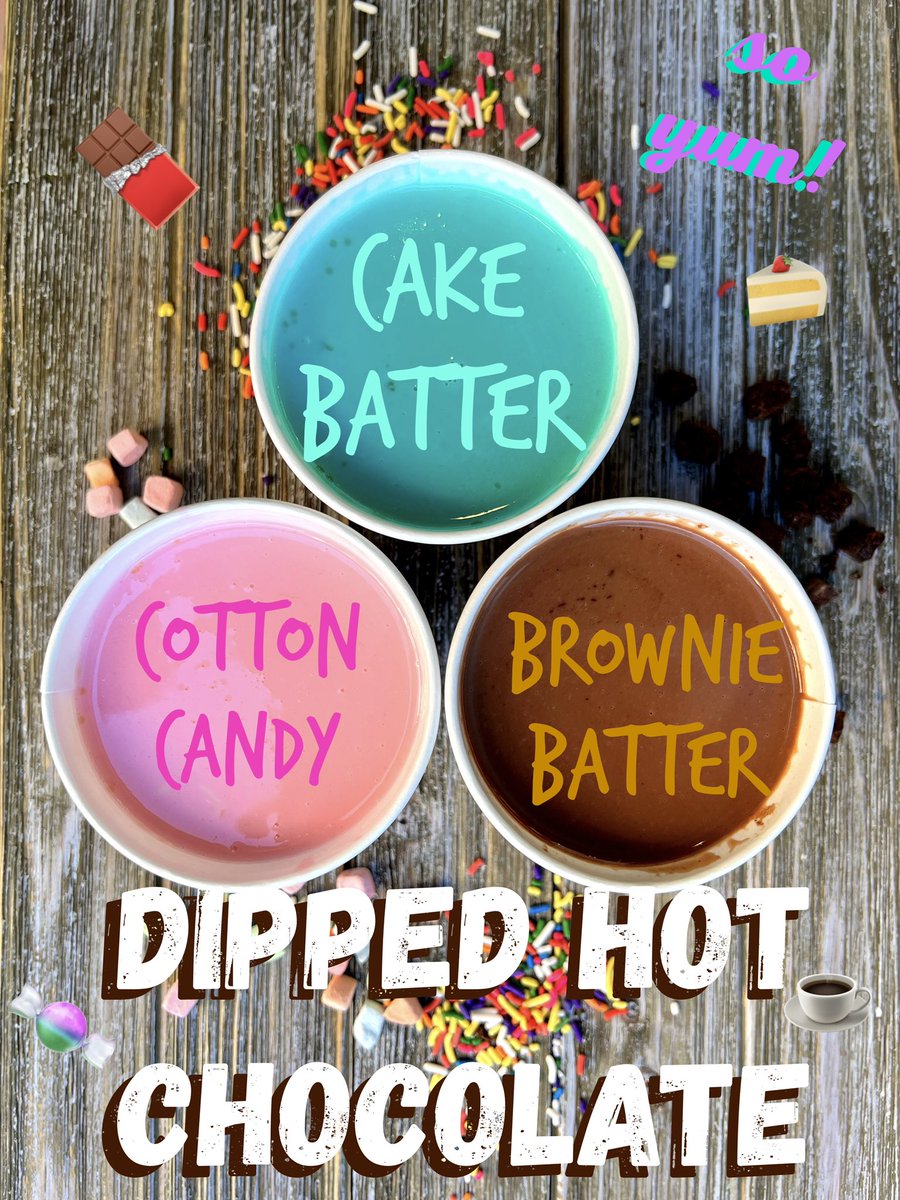 SimonsSaysDip's tweet photo. Any dip you like, we can turn it into hot chocolate 🍫☕️🤤🙌🏼 https://t.co/SJ9EAd2hUI