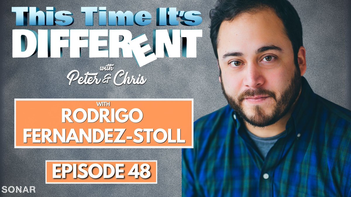 Brand new epsiode of This Time it's Different with our friend Rodrigo Fernandez-Stoll.  He's got a great Billy Baldwin story!  <a href="/thesonarnetwork/">The Sonar Podcast Network 🎙</a> 

👀: youtu.be/OnhKRhBXG7s
🎧: thesonarnetwork.com/this-time-its-…