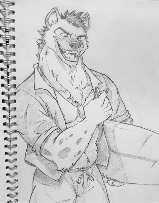 #Gnollvember surfer 🌊 