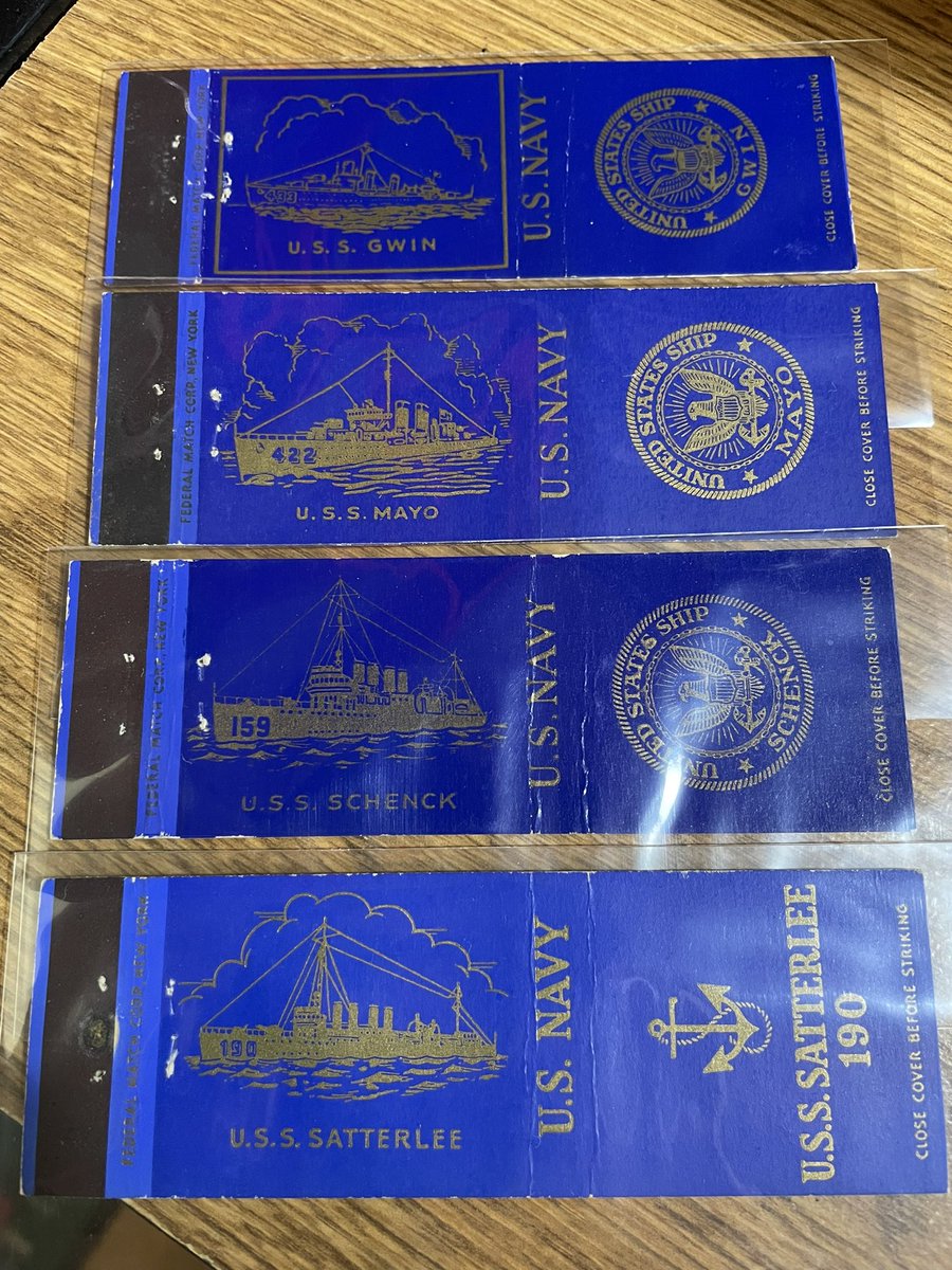 clrshonuff's tweet photo. Anyone happen to know any Veterans that served on any of these ships? It would be amazing to be able to get some signed. Any help &amp; retweets are appreciated! @USNavy @Sigs4Soldiers @CardsforVets @codeofvets https://t.co/Ty9Na1g8Pn