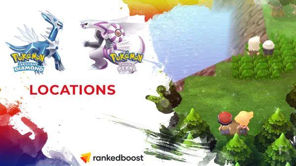 #PokemonBrilliantDiamond &amp; #PokemonShiningPearl List of Locations and their Pokémon Spawns. Including Grand Underground Caves🏔️.
rankedboost.com/pokemon-diamon…