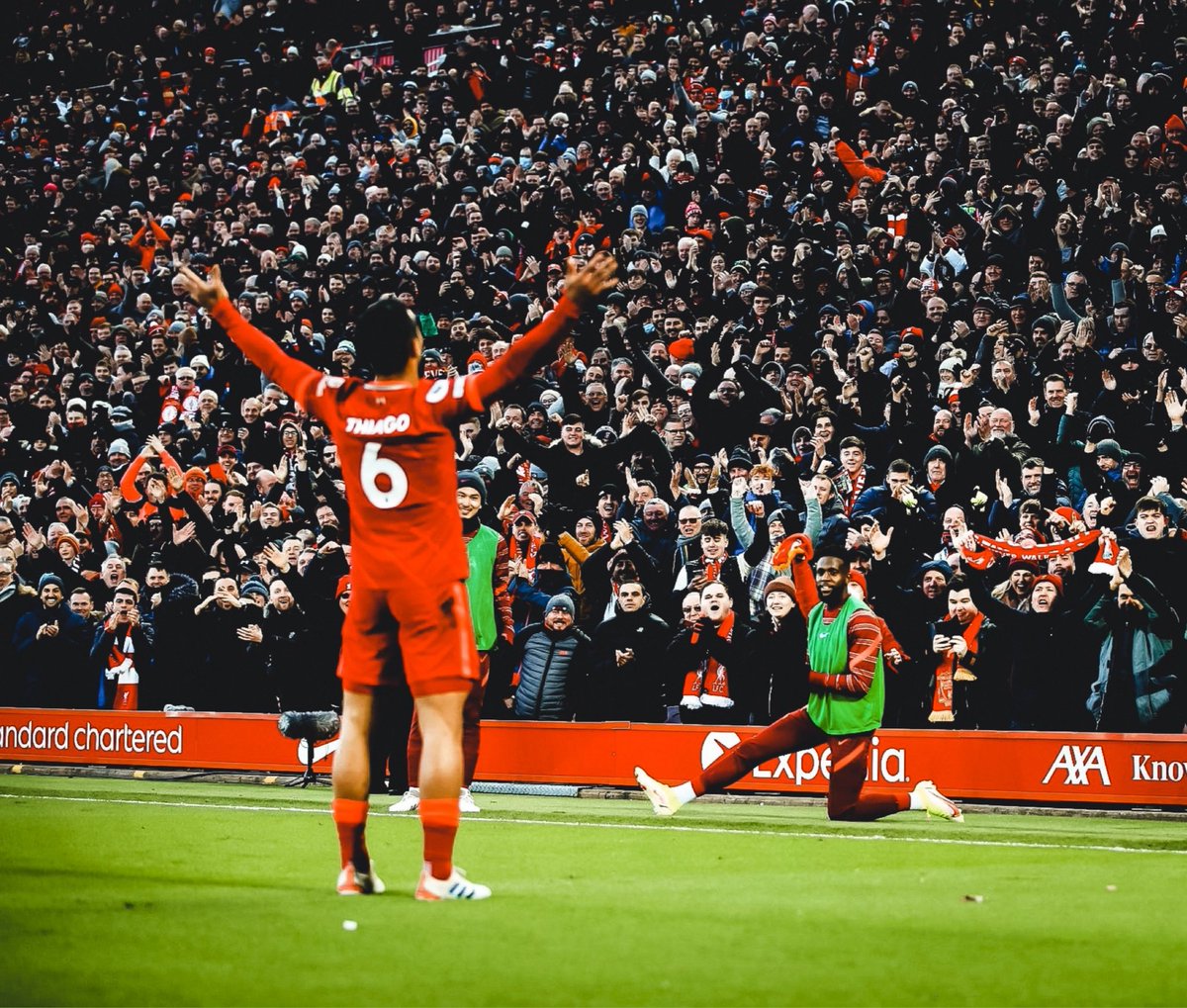 This is Anfield 😍 what a week! #YNWA