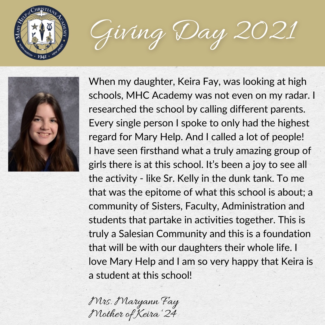 Mary Help of Christians Academy tweet media