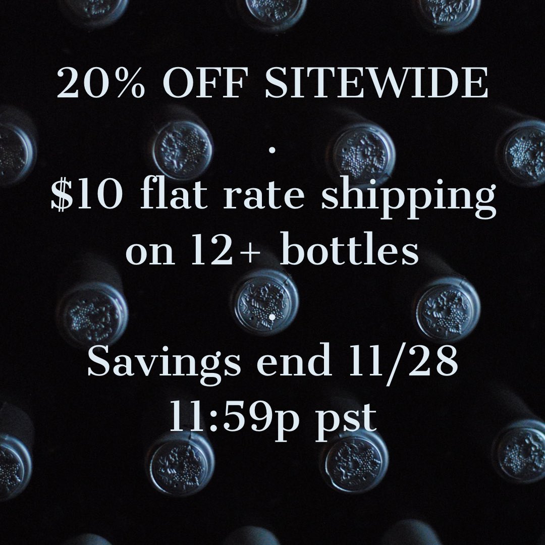 cellar8wine's tweet photo. ✨Stock your cellar at amazing prices! Shop https://t.co/AaxYr0R5lz and save today. 
.
#cellar8wine #sale #winelover https://t.co/4fuCX7LYva