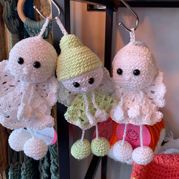 DuckinB's tweet photo. How beautiful are these angels from Our own Bella Bambina. A perfect way to set off your own Christmas Tree. Shop online or in store
https://t.co/P0vLdfH1o0
#christmasangels #treedecorations #handmade #crochet https://t.co/wxfemA97ZE