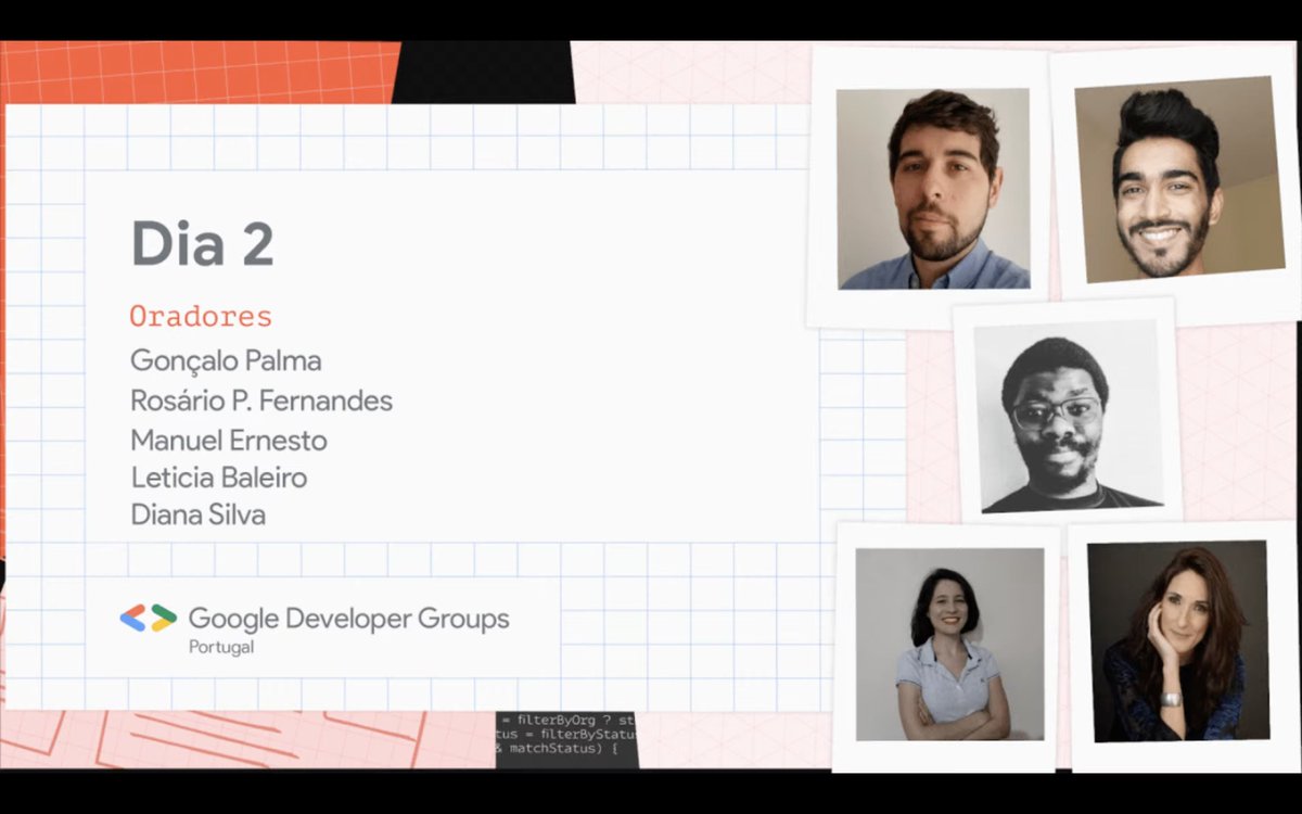 cafonsomota's tweet photo. It's a wrap! I'm always happy that every year all the GDG's get together to plan #devfestPT 🙌. A special kudos for today's speakers: @GonPalma @thatfiredev @manuelernest0 @BaleiroLeticia Diana. Our amazing hosts @ABarroso @InesArmadaBras and 🦖🦆.
👏👏👏 #GoogleDevCommunity https://t.co/SOPORvvVfh