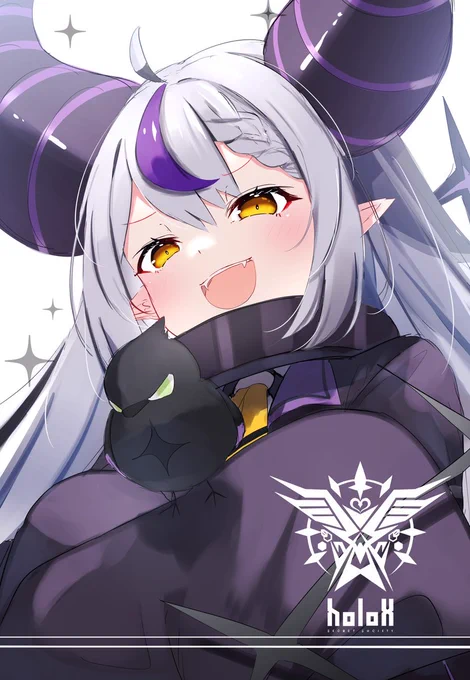 刮目せよ!!吾輩は、ラプラス・ダークネスだ!!!🛸💜
#Laplus_Artdesu 