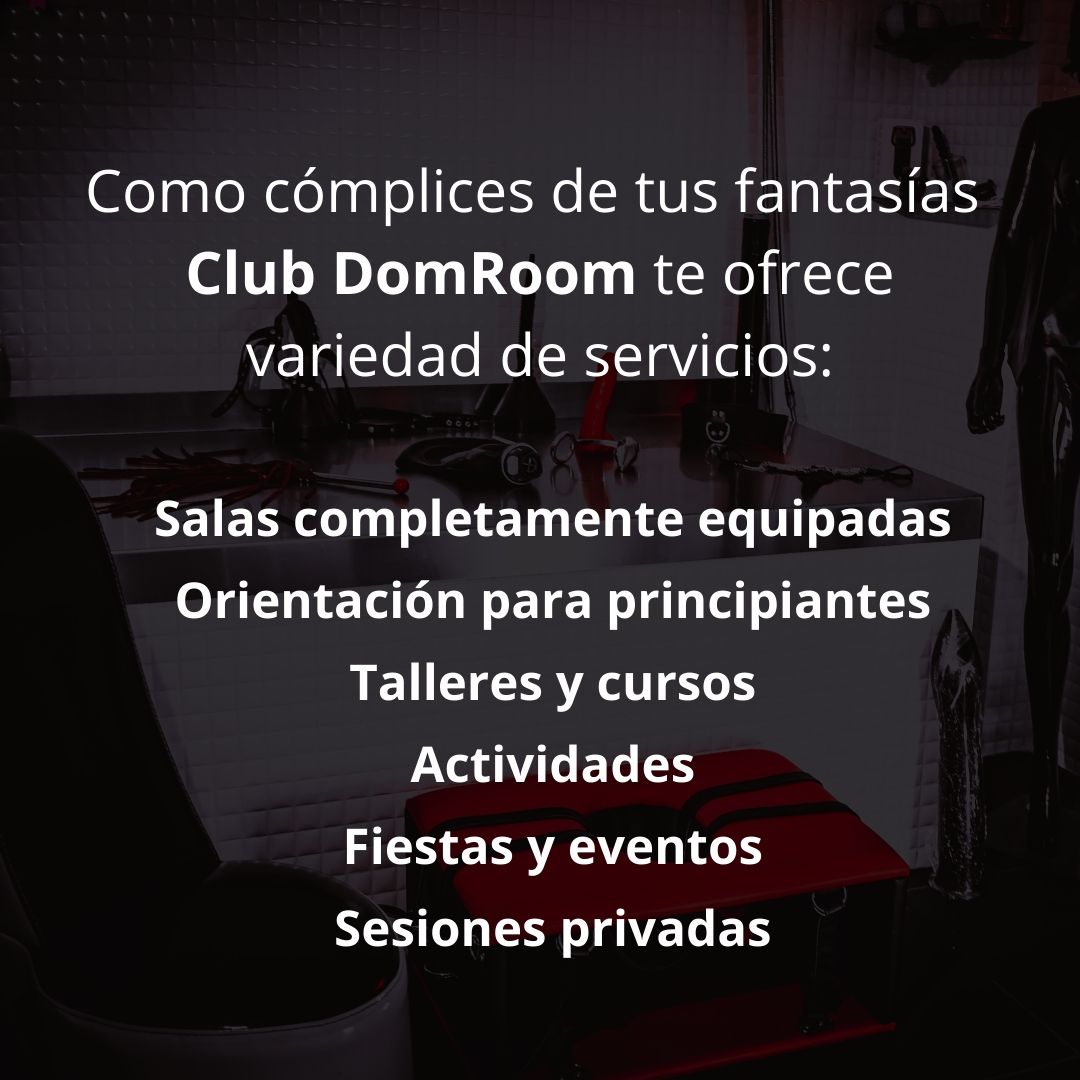 ClubDomRoom's tweet photo. ¿QUÉ ES CLUB DOMROOM? 
#mazmorras en #BDSMValencia y #BDSMBilbao creadas a base de sofisticación y elegancia dirigidas por @MaitresseLola . 
Ambientes acondicionados para #bdsmlife el placer y el dolor, todo lo que imaginas puede hacerse realidad.  
https://t.co/3hGtsxCECI https://t.co/RLCOu3RAC0