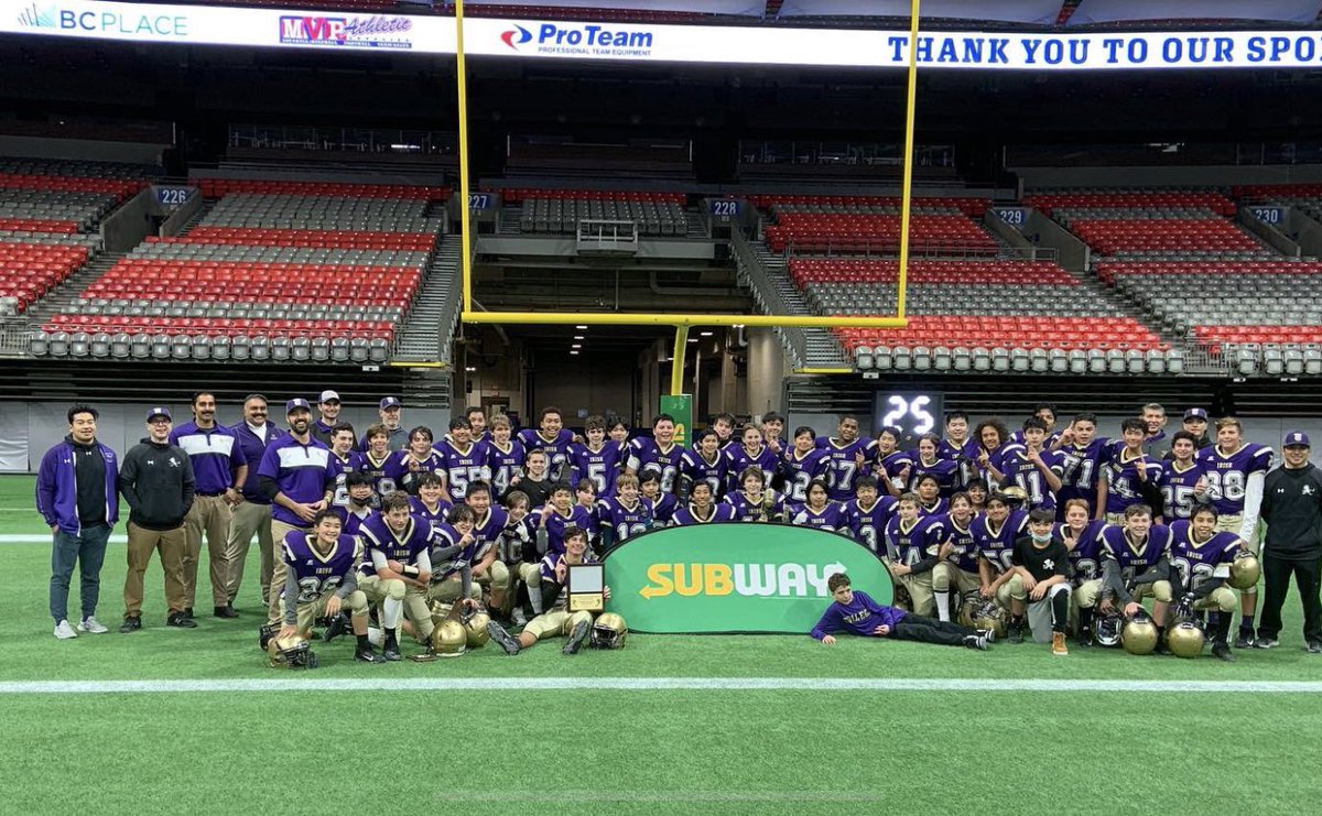 Congratulations to our Grade 8 <a href="/vcfootball/">VC Football 🏈</a> team on their Provincial Championship win! <a href="/VanCollegeNews/">Vancouver College</a> @bcss