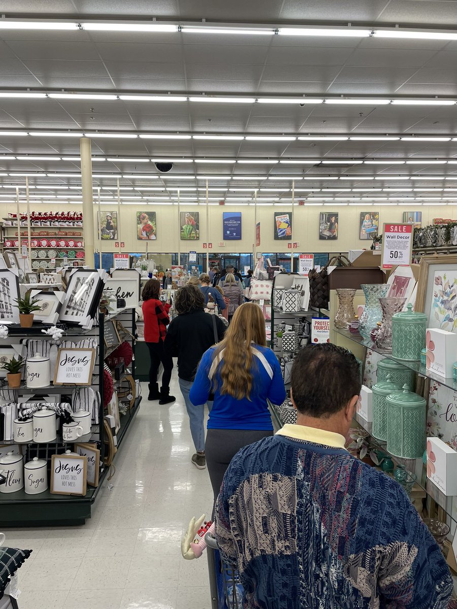 RiggsBossTX's tweet photo. If you need time away from anything or mad at your spouse…. Send them to Hobby Lobby today. https://t.co/kvAl8rvImH