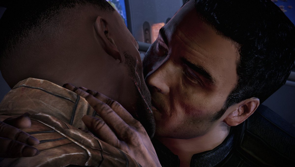 _Sharaxis_'s tweet photo. SO MUCH SHENKO ON MY FEED TODAY I LOVE IT OMG KEEP GOING
#shenko
#mshenko
#fshenko
#KaidanAlenko
#MassEffect https://t.co/bsNG6JNQIb