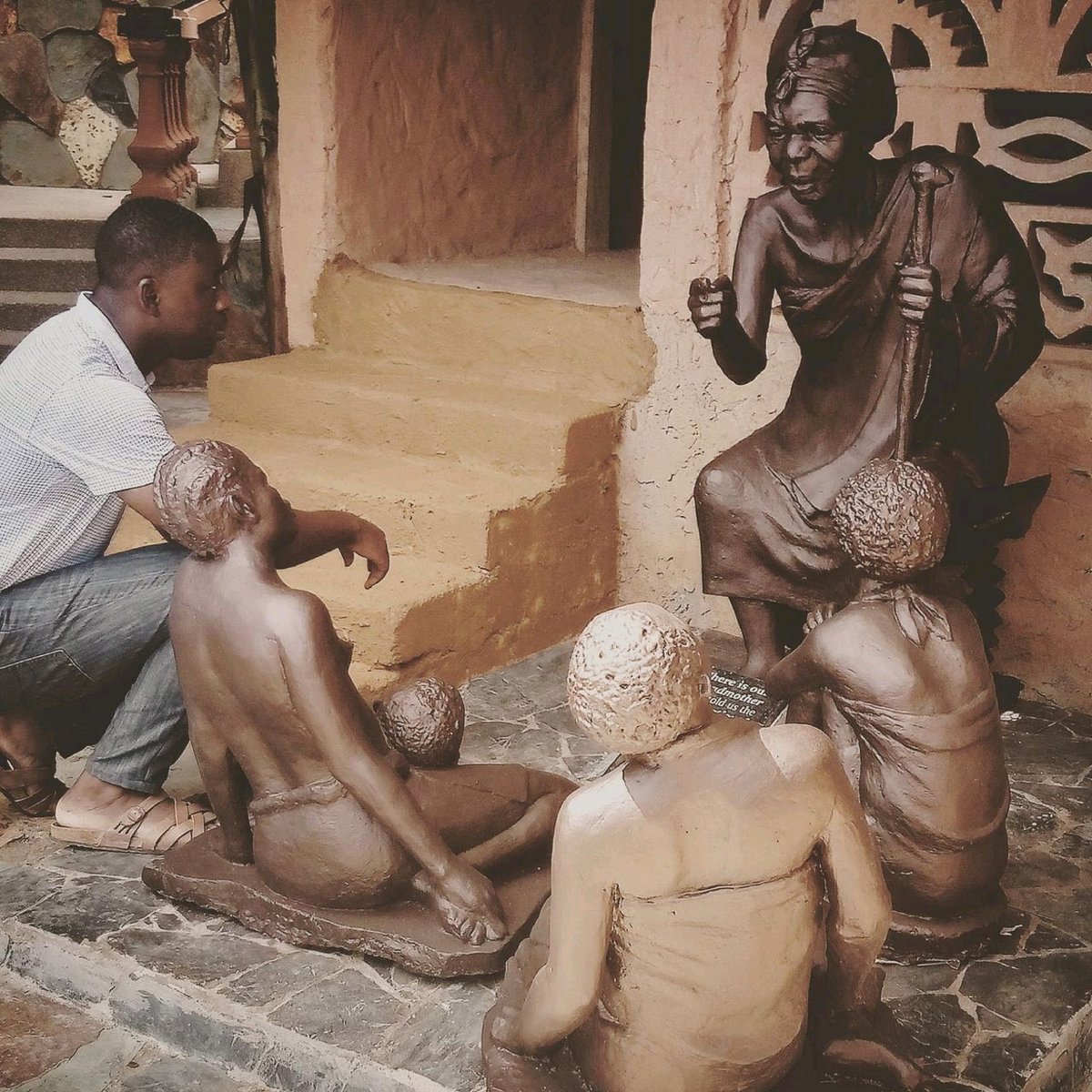 bg_yeboah's tweet photo. Once upon a time, we were doing this every evening after eating https://t.co/djRhk9YcvL
