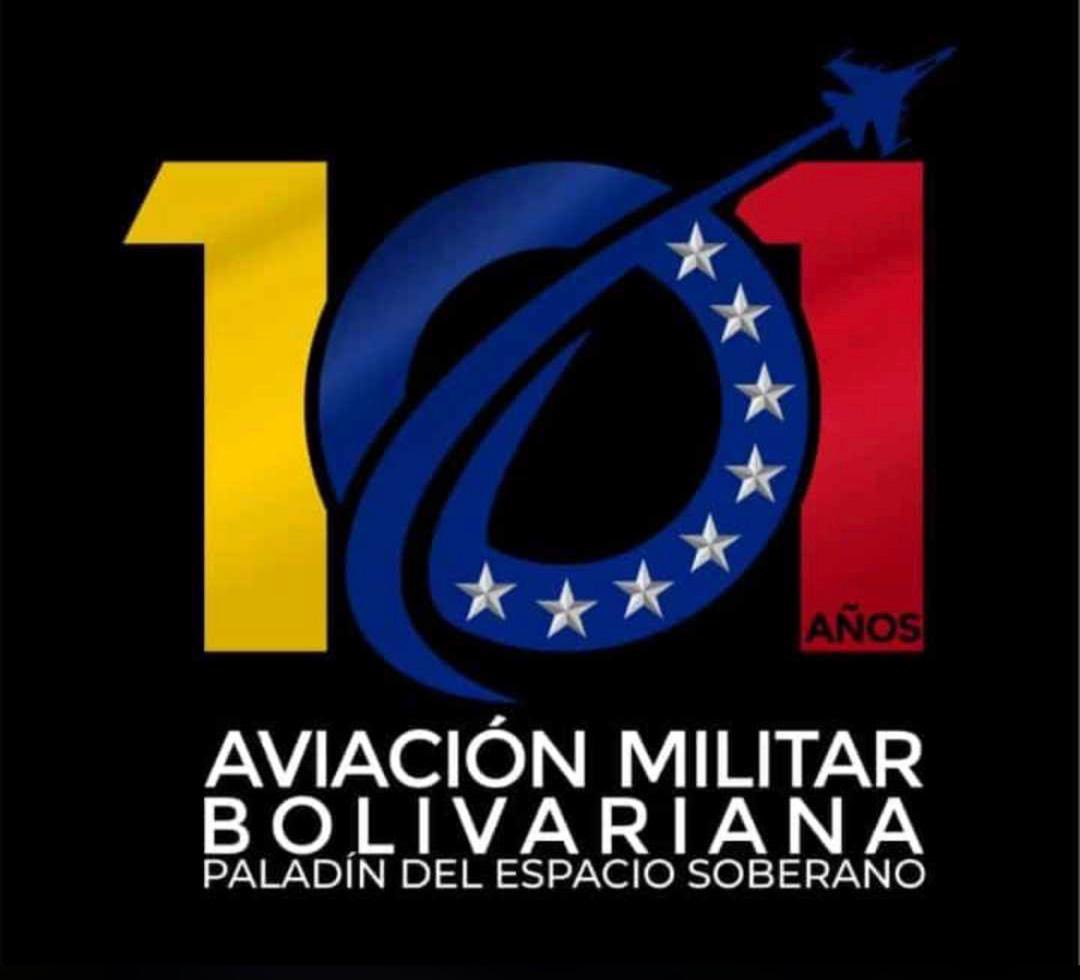 Hoy se cumplen 101 años de la Aviación Militar Bolivariana. Enviamos una cálida felicitación y nuestro abrazo a los y las compatriotas quienes en su quehacer cotidiano defienden, desde los cielos venezolanos, nuestra soberanía y nuestra Patria ¡Felicidades a la Gloriosa AMB!