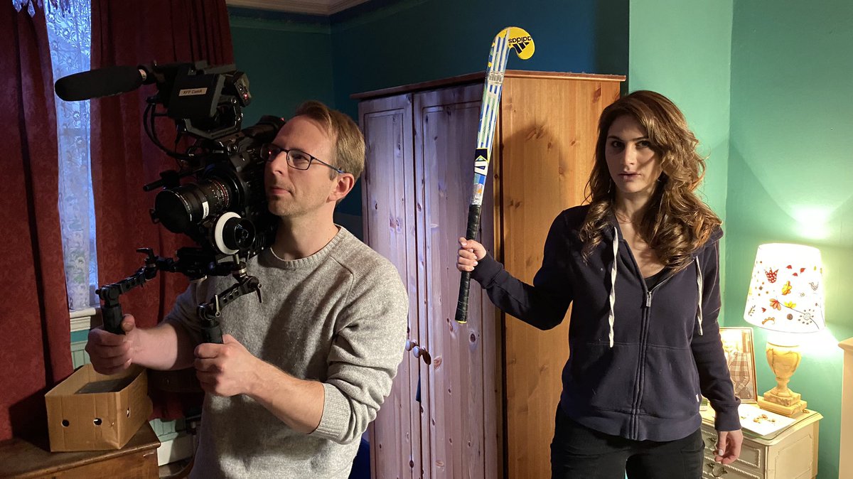 SuttonFilmMaker's tweet photo. Filming has started on our short horror film. Here are some behind the scene pictures. https://t.co/K3RWCK9Jp5