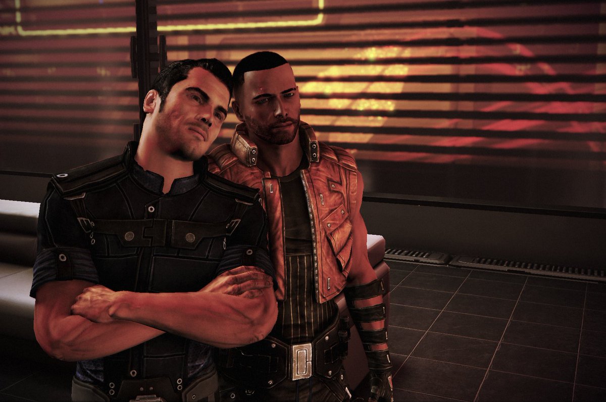 _Sharaxis_'s tweet photo. SO MUCH SHENKO ON MY FEED TODAY I LOVE IT OMG KEEP GOING
#shenko
#mshenko
#fshenko
#KaidanAlenko
#MassEffect https://t.co/bsNG6JNQIb