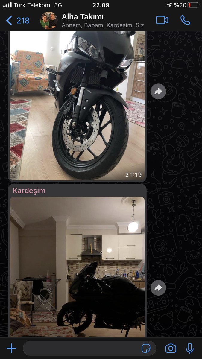 kardeşimin hayali olan r25’in siparişini ağustos ayında verdik, 4 ay sonra kasım ayında geldi.. evinde son durum asjsksjwjwke