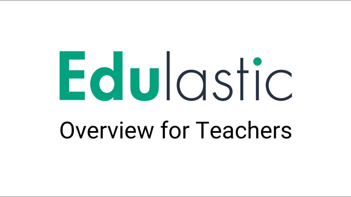 Edulastic's tweet image. It&apos;s never too late to learn something new. Teachers, check out this short overview of #Edulastic. 

youtube.com/watch?v=4SsT5T…

#FreeTeacherTool