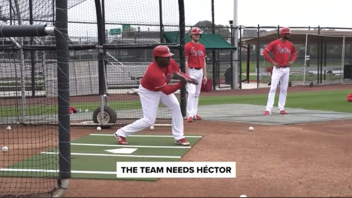 THEEBrandonB's tweet photo. Through the good times and the bad. You were always there. Thank you for being a Phillie and protecting leads when you could. You’re forever #CompaH in our hearts. #ThankYouHector https://t.co/5WahS7s4U2