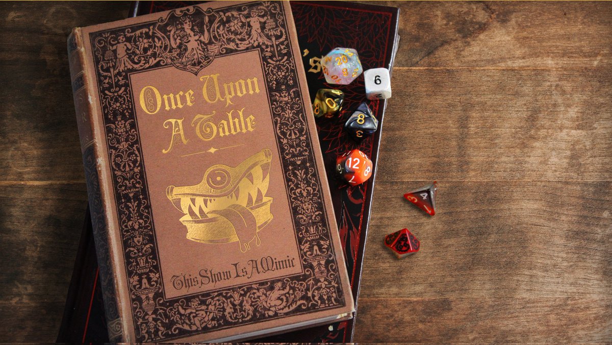 ShowMimic's tweet photo. Hey everyone! We're back in Tayle for episode Three of #OnceUponATable: Out The Window 

We're going live tonight @ 7:30PM GMT (3:30PM EST) https://t.co/2LQ7weYVaN https://t.co/euB8HqK5Ek