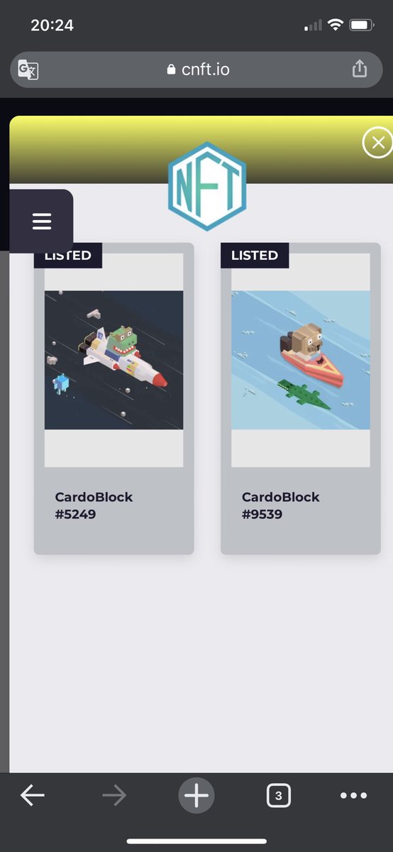 SalvaDesa97's tweet photo. @CardoBlocks Until yesterday I wasn't aware of these digital beings through the Cardano network. Today I decided to mint 2 NFT! Very happy with these who will live with me for a nice period of HODL!! 🚀🇮🇹🏋 https://t.co/chIdKIquh0